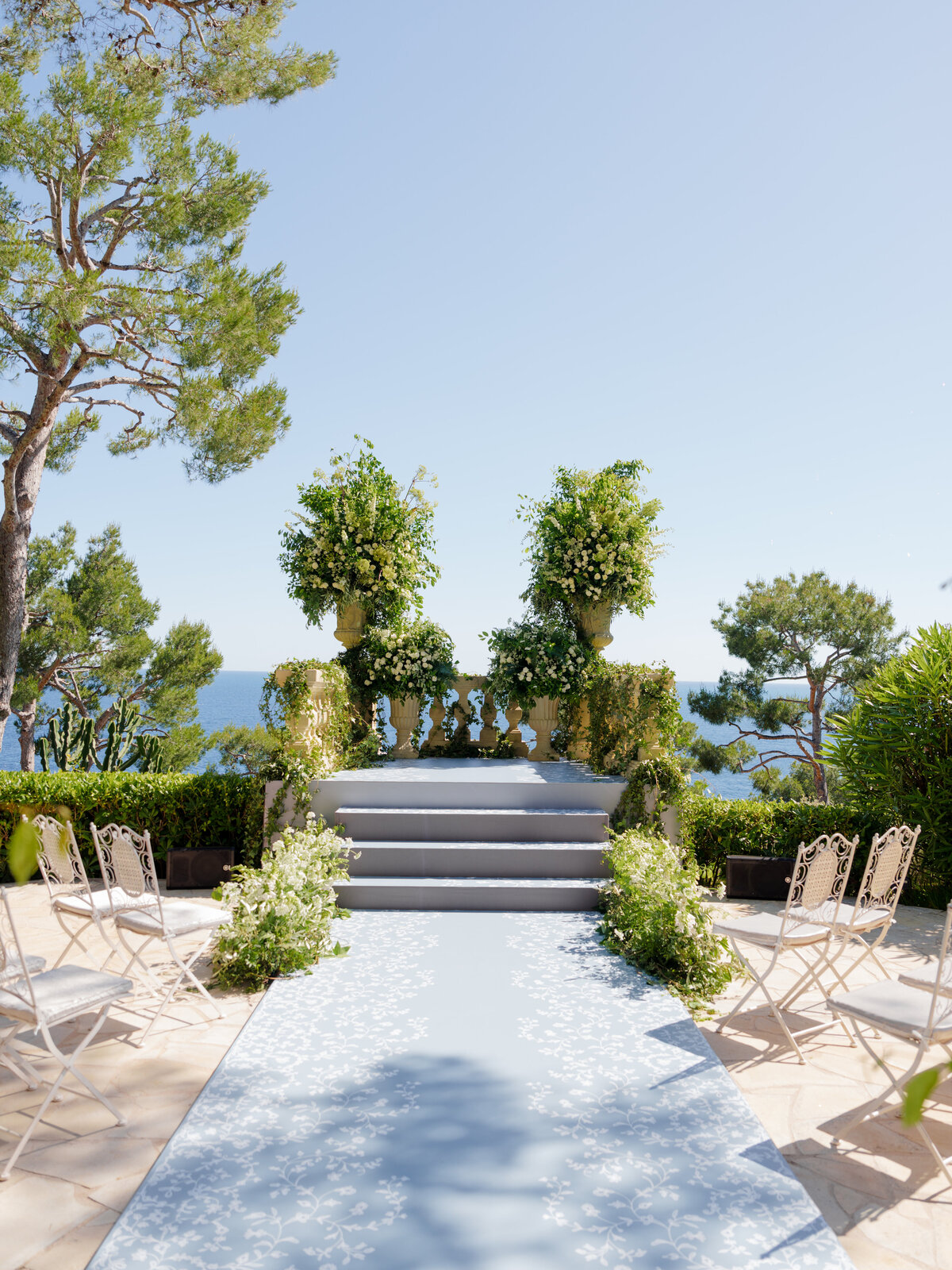 Luxury Ceremony  at Le Grand Hôtel du Cap Ferrat, French Riviera