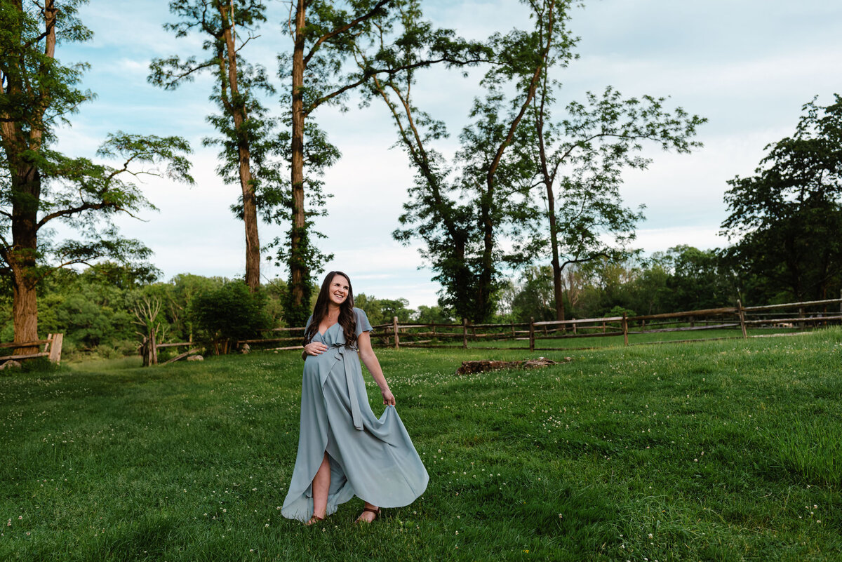 Leoni Spring Maternity Session, Jockey Hollow, Morristown NJ, Nichole Tippin Photography-26