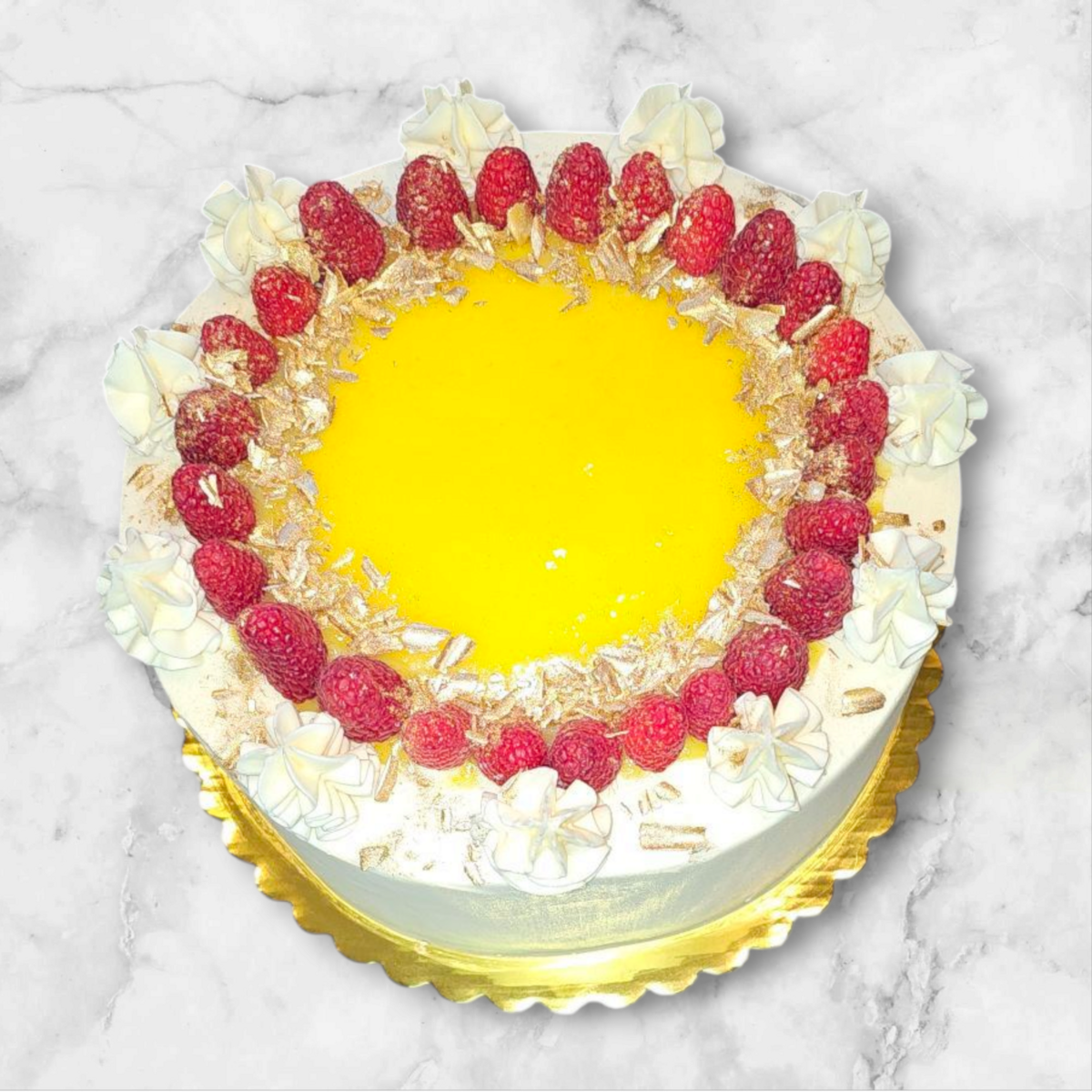 Lemon Raspberry cake 