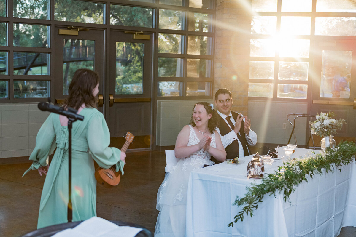 Luxury wedding invitations with calligraphy