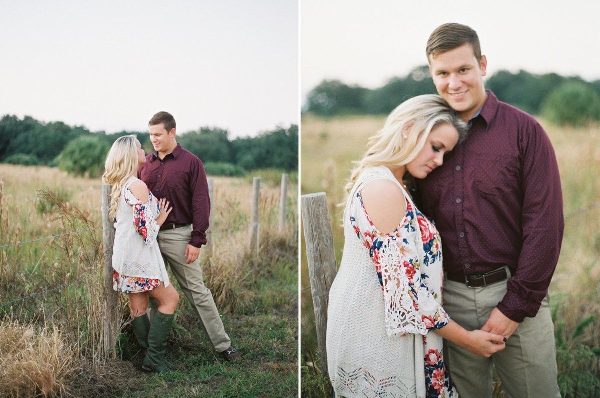 okeechobee wedding photographer - firefighter engagement session - countryside engagement session - tiffany danielle photography (16)