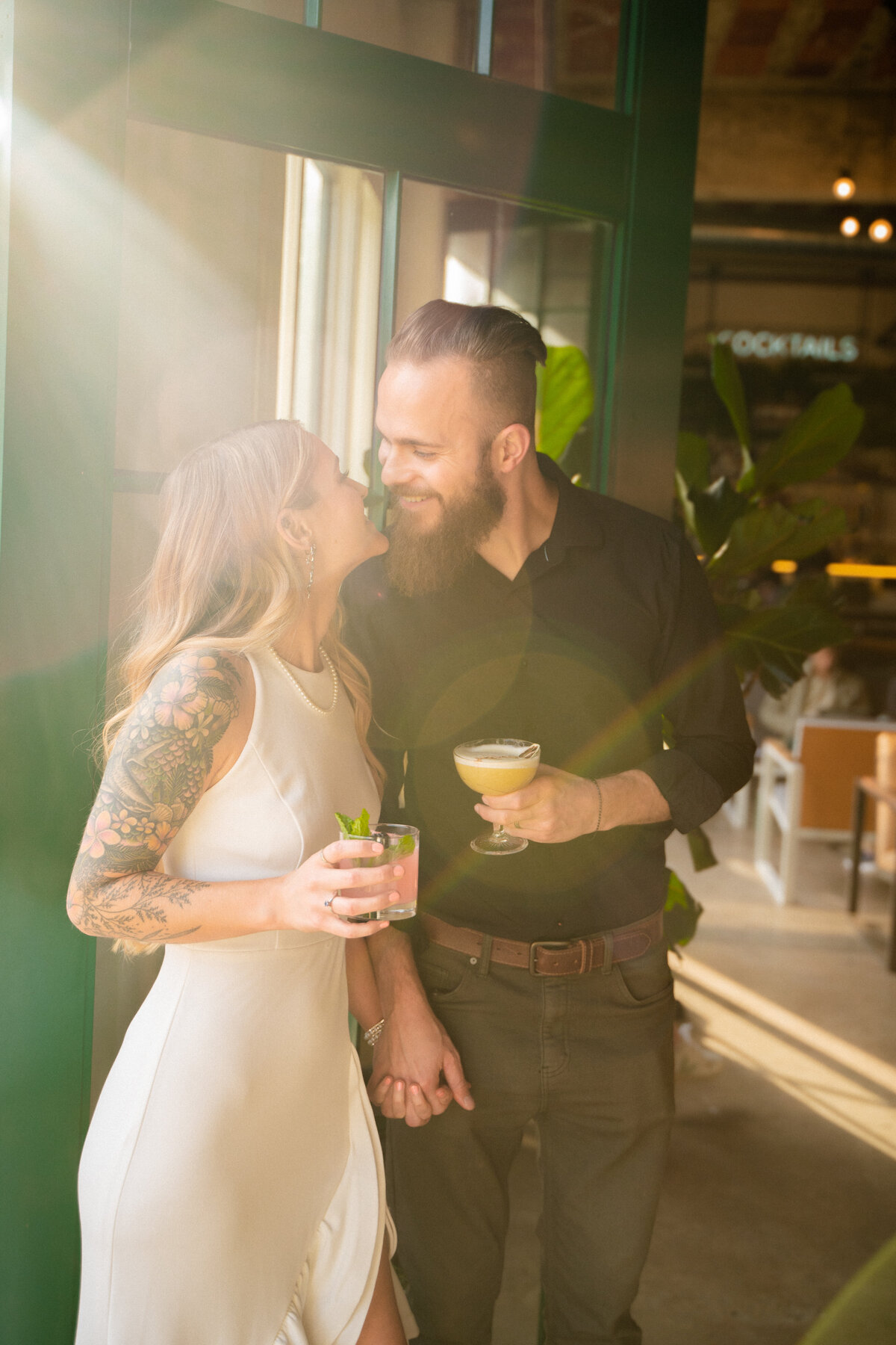 Couple San Diego Urban Elopement