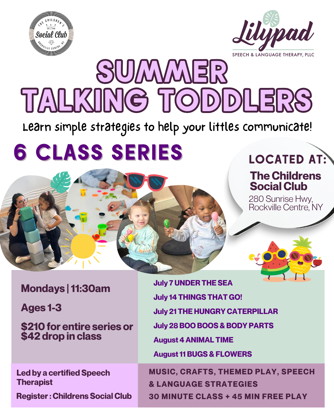 Summer talking toddlers Childrens Social Club (1)