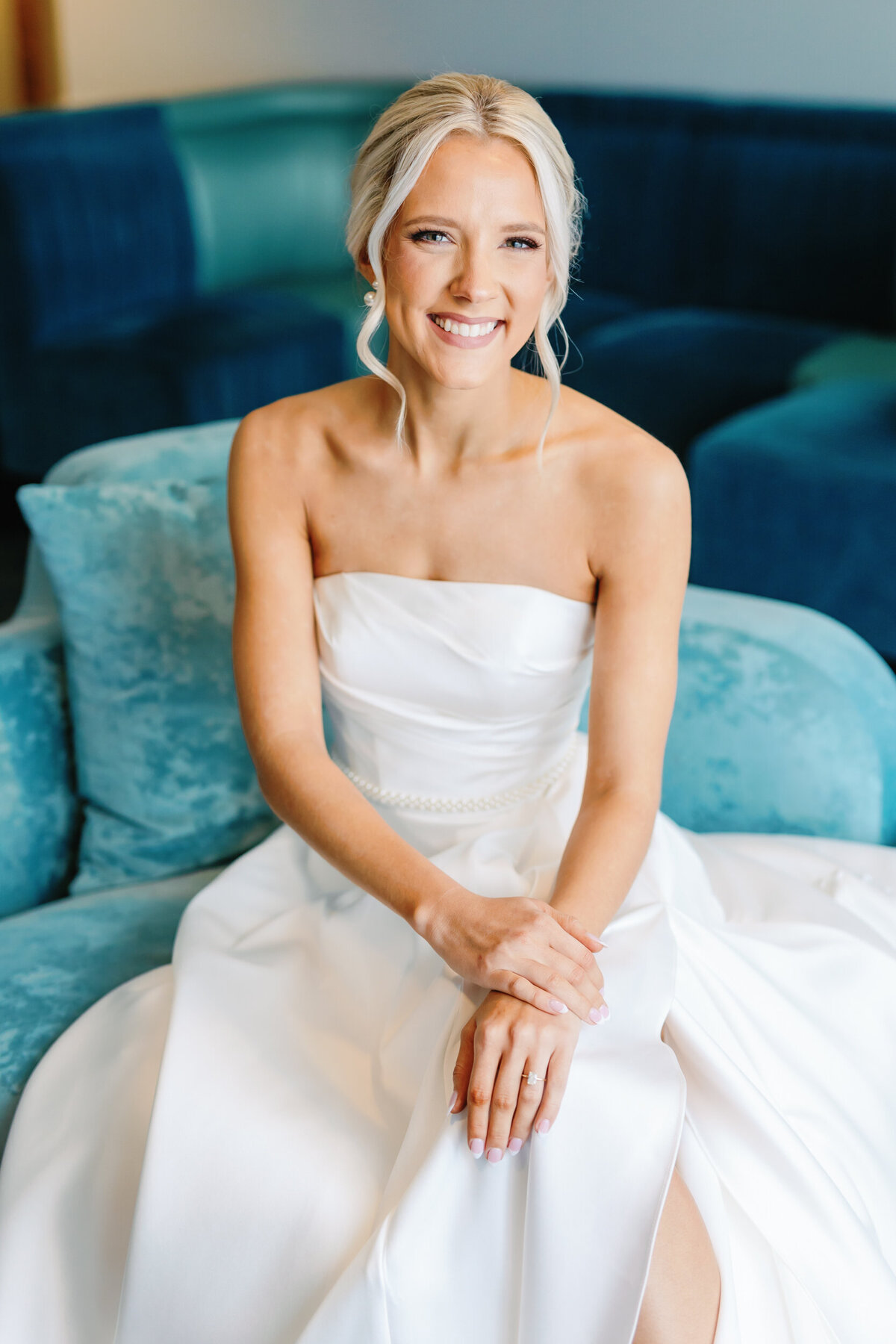 Black and White Wedding at Civic Center_ OKC-4