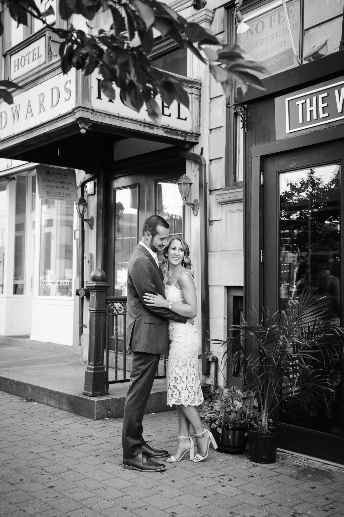 New Jersey Wedding Photographers	Hoboken, NJ	Hoboken City Streets Train Station Pier Hudson River	Engagement Session	Summer August	Elegant Luxury Artistic Modern Editorial Light and Airy Natural Chic Stylish Timeless Classy Classic Romantic Couture Fine Art Experienced Professional Love Couples Emotional Genuine Authentic Real Fashion Fairy Tale Dream Lovers Jersey Shore Intimate	Engagement Session Photos Portraits Image 10