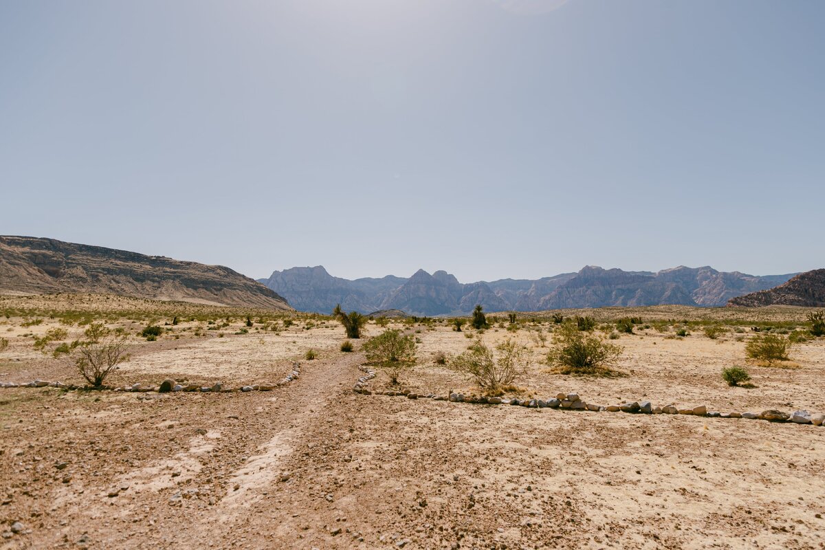 Red Rock Canyon Elopement Moenkopi Road Desert Wedding