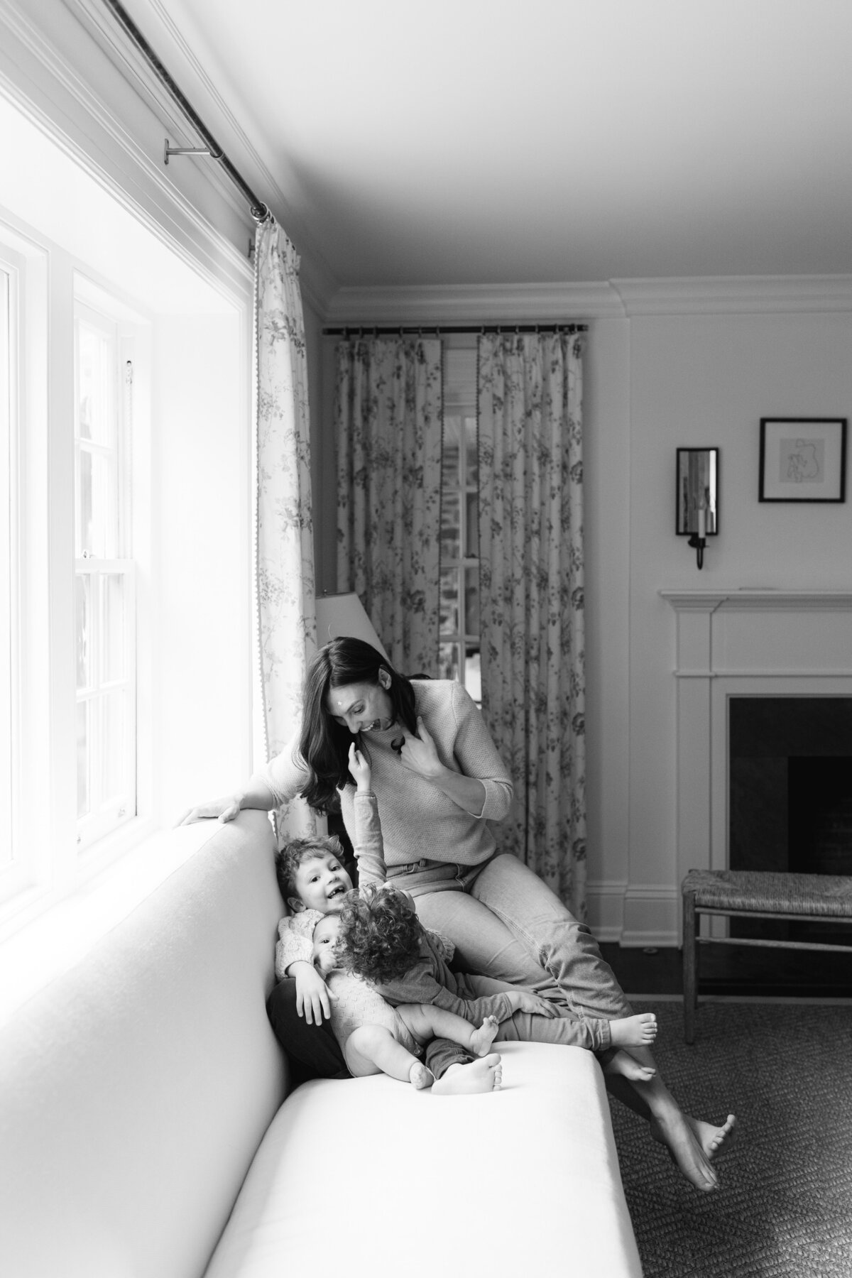 Philadelphia in-home family portrait session - 7