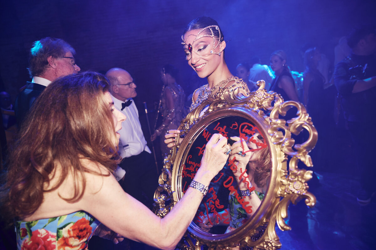 Performers at wedding at Belmond Hotel Cipriani Venice