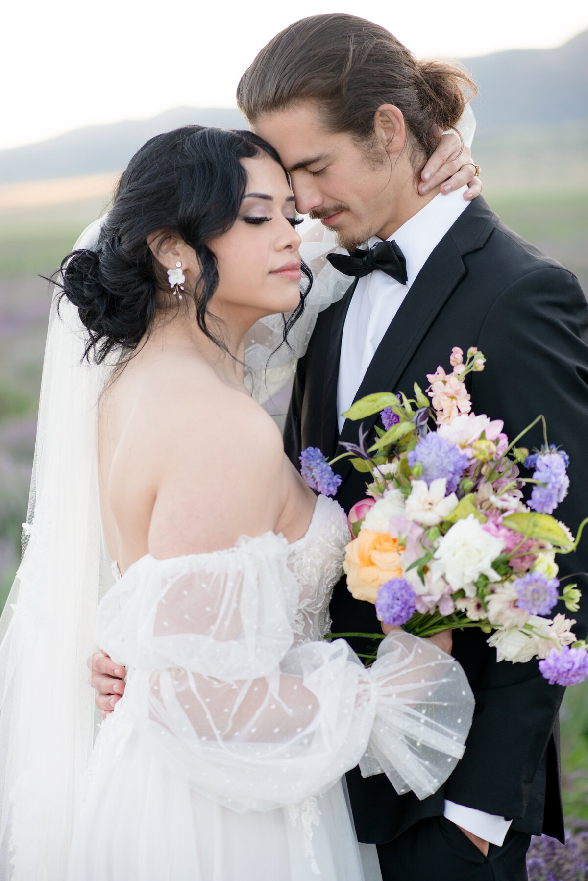 Lavender Fields Wedding - Utah Photographer AlliChelle -280