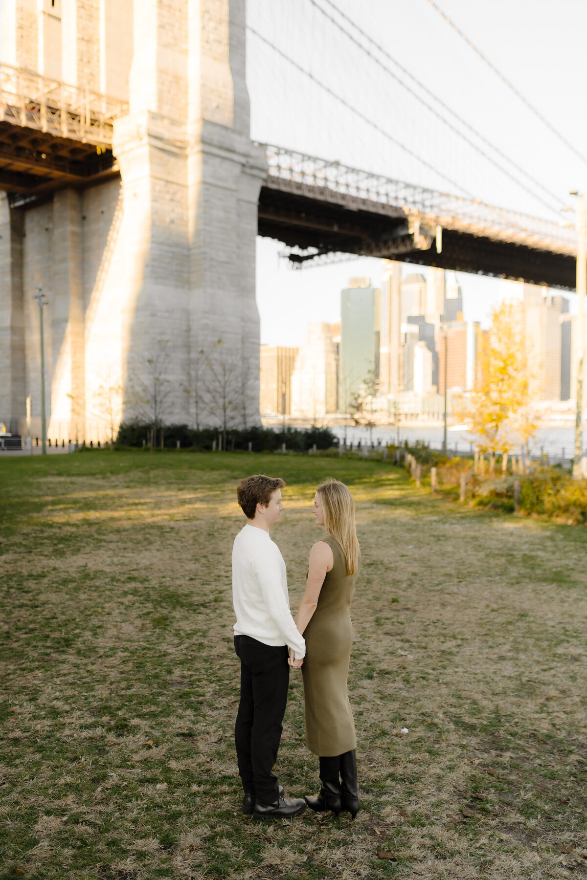 Brooklyn Bridge Engagement Photos 56