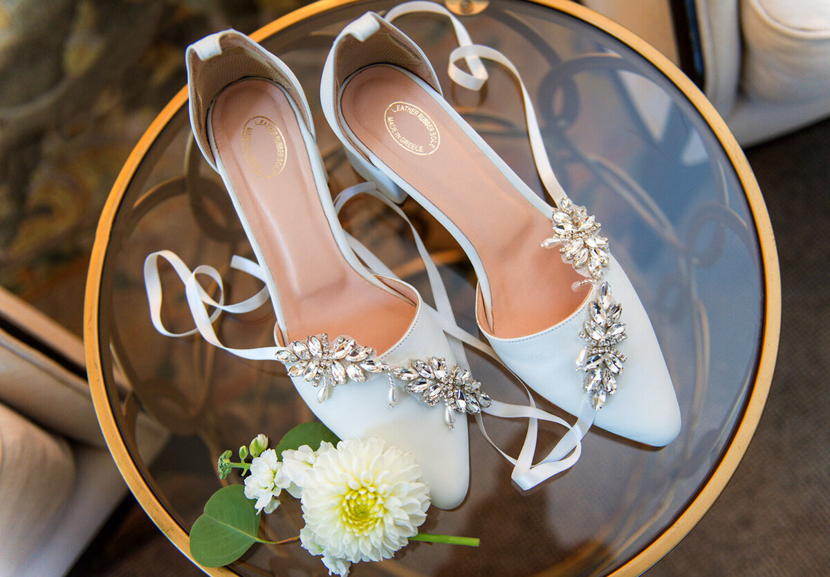 Bedford Village Inn Wedding Shoes