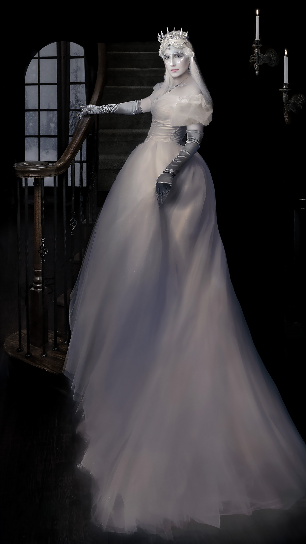 WINTER QUEEN ON STAIRCASE WITH NICOLE EVONNE sRGB.jpg