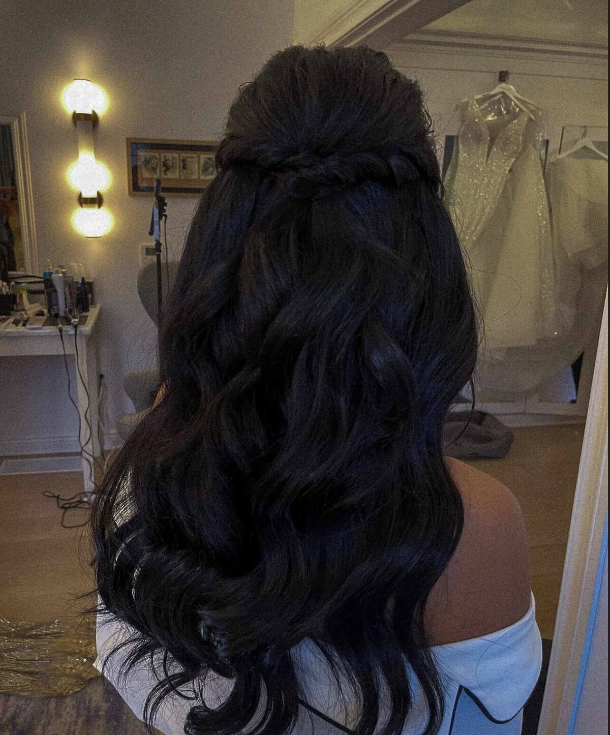 natural bridal hair connecticut