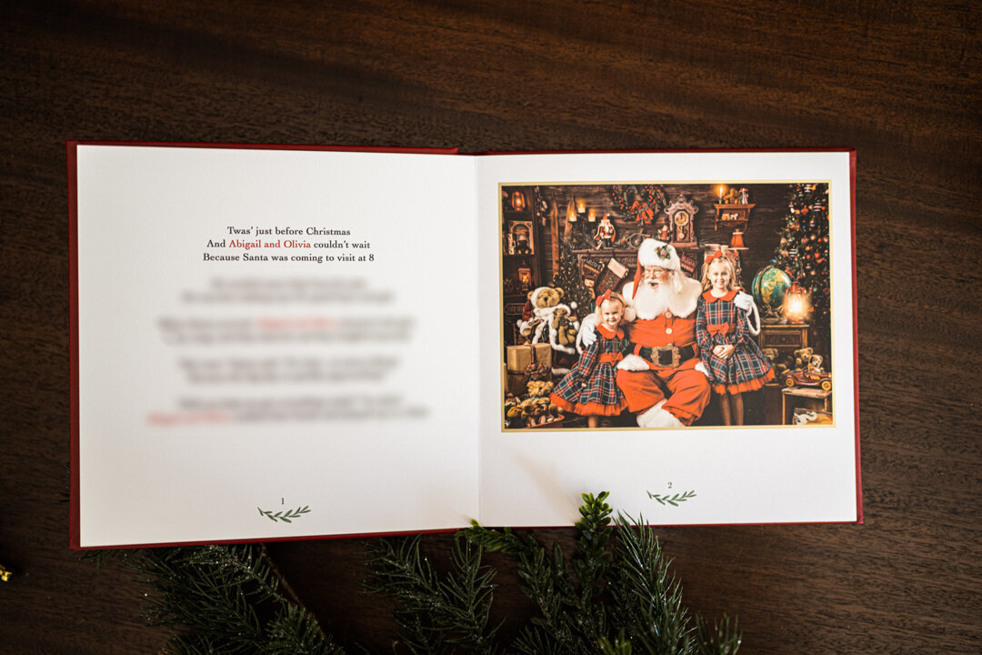 Santa Story Book Santa Experience For The Love of Photography