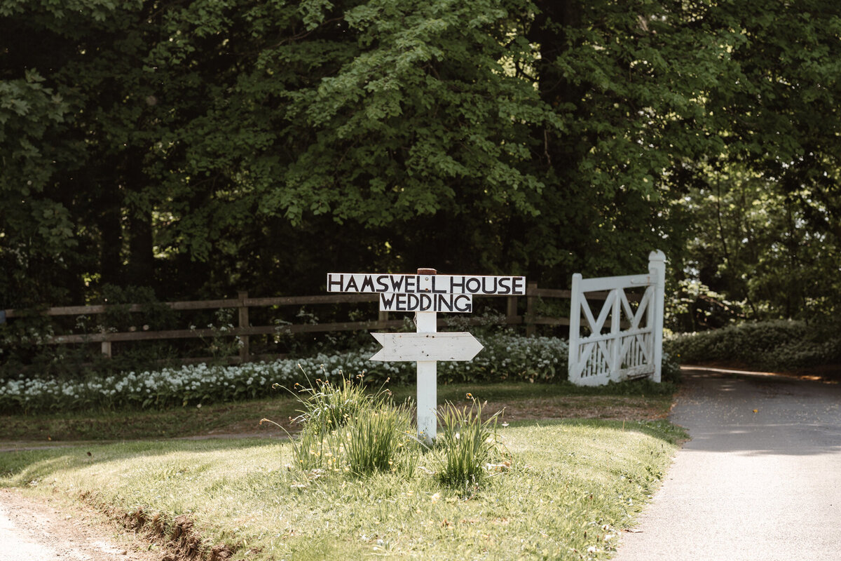 Hamswell House Wedding Photographer -2