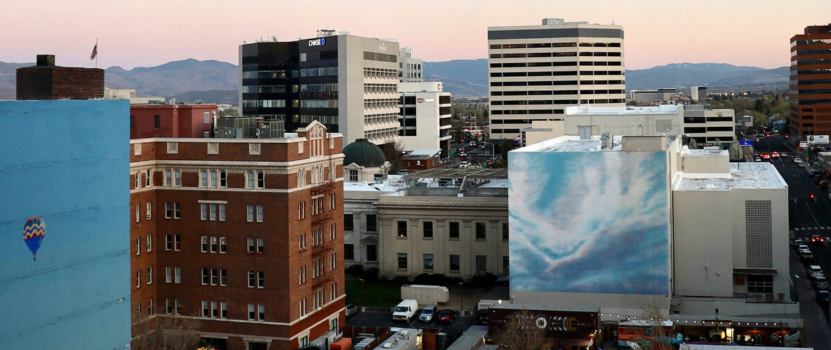 downtown reno aerial scenic flights