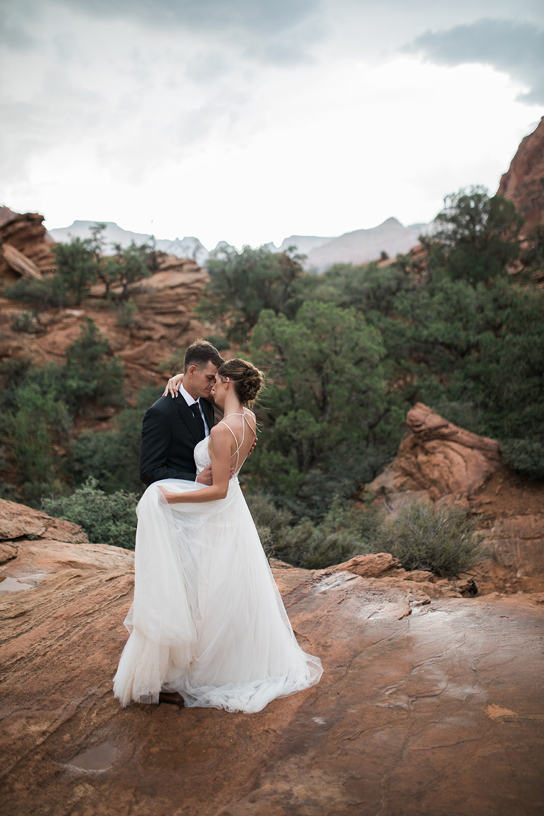 zion elopement photography