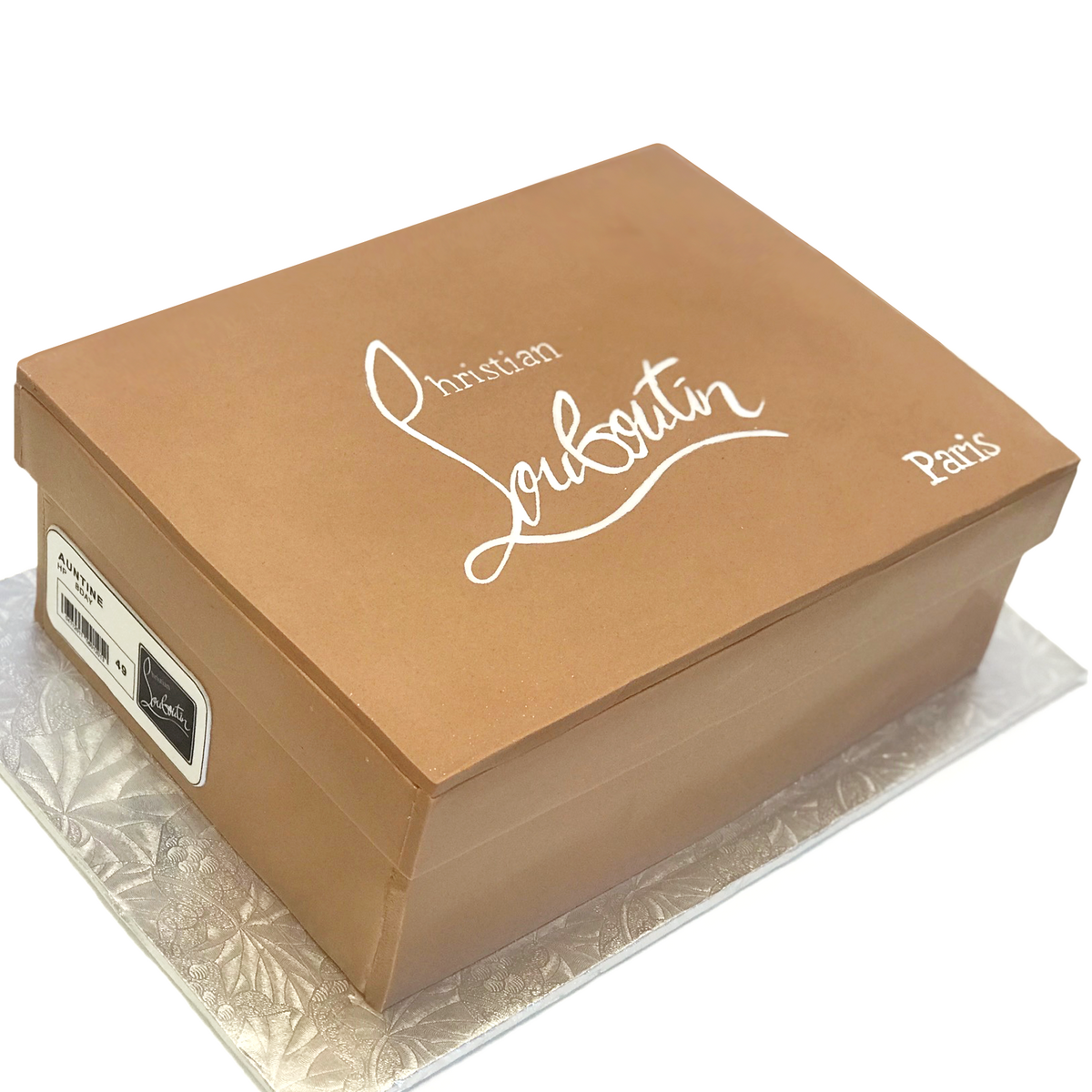 Whippt Kitchen - Louboutin shoe box cake1