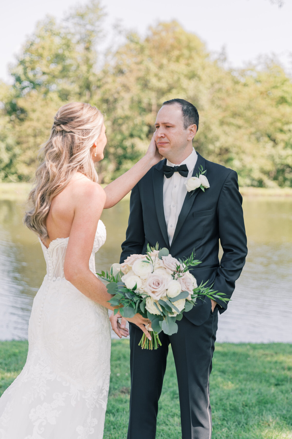 First Look Rosewood Farms Katie Fri Photography
