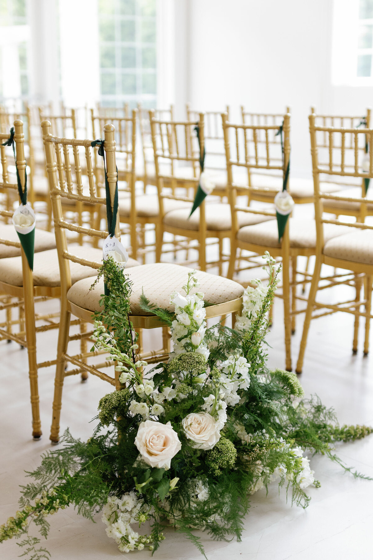 chair-decor-wedding-white-and-green-wedding-ceremony-flowers