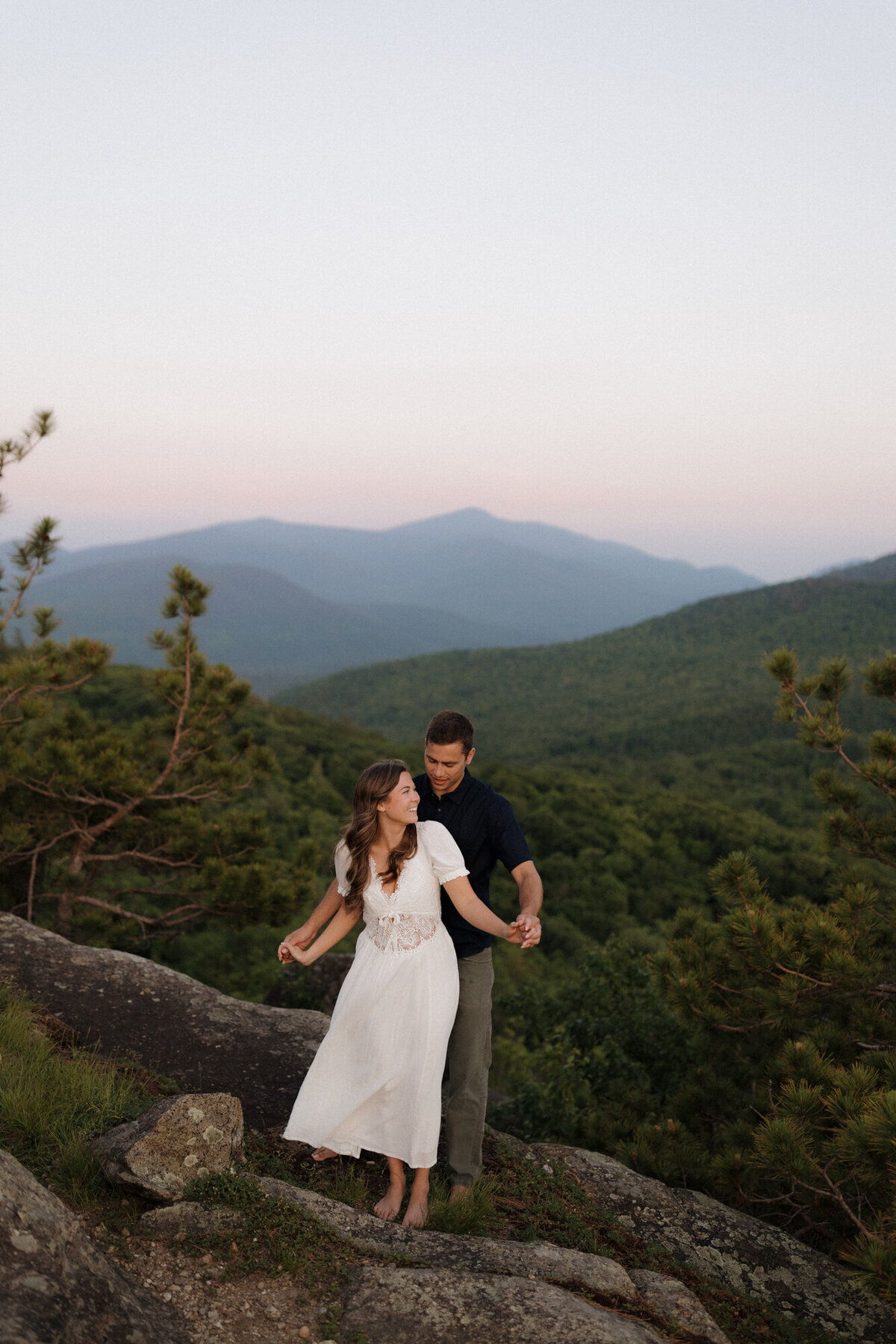 Adirondack-Engagement-Session-Hike-Lake-Placid-17