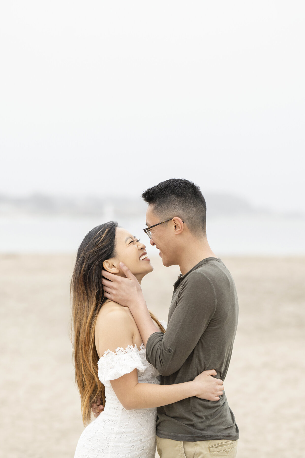 Wallace & Cera _ Engagement Portraits_ Santa Cruz Boardwalk & Beach_14