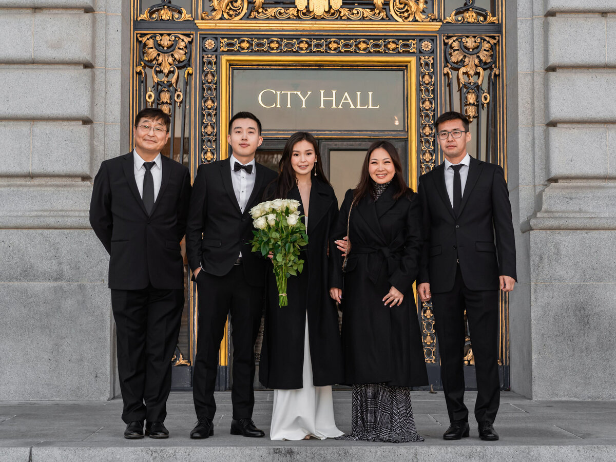 SF City Hall Wedding Photos by 4Karma Studio-49