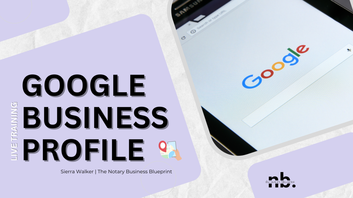 Cover Photo - Google Business Profile Training (1920 x 1080 px)