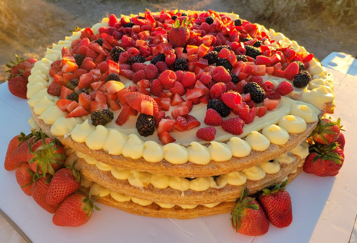 mille-feuille- wedding-dessert