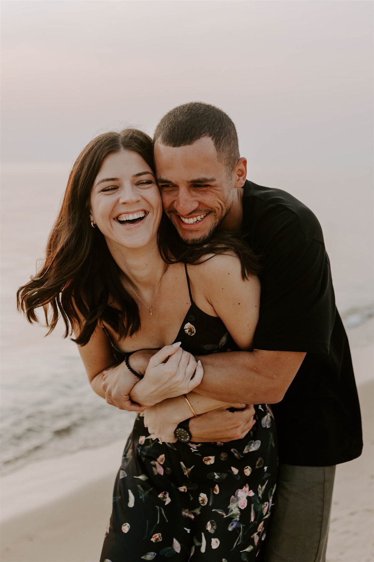 Michigan-Beach-Sunset-Couples-Session-10