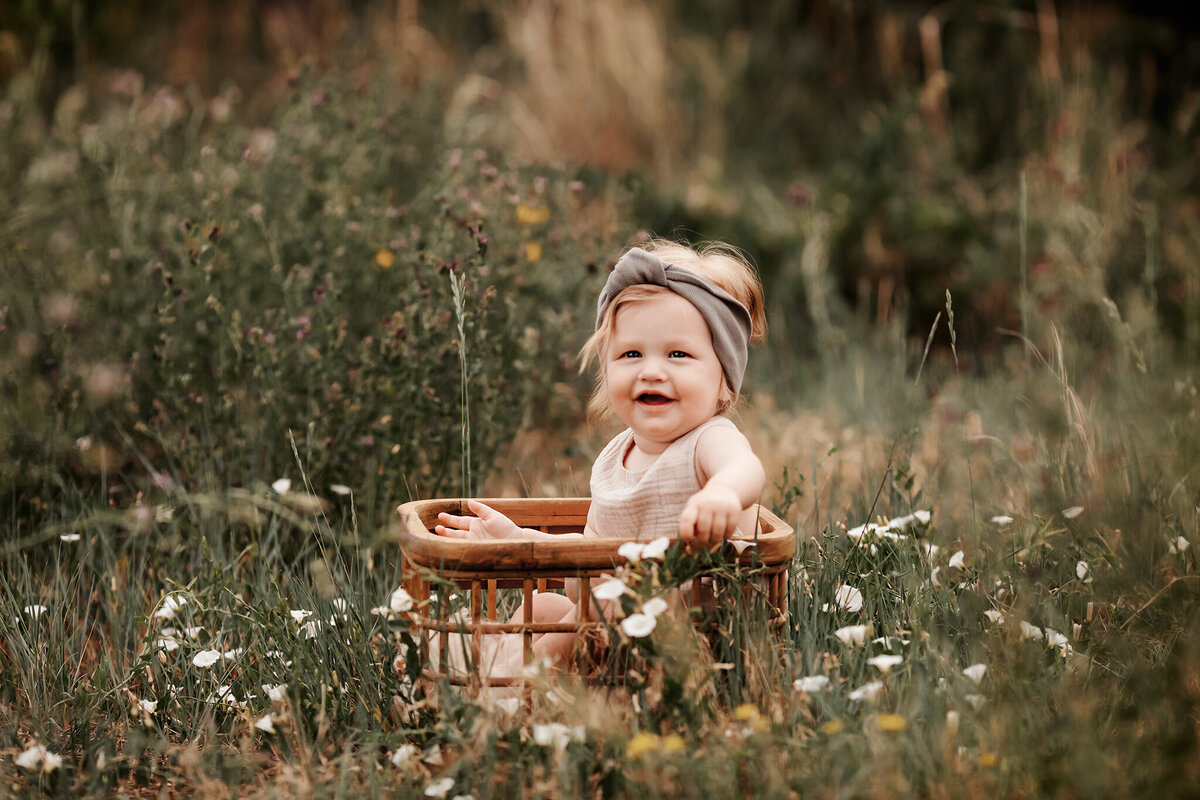 outdoor baby session in ft collines