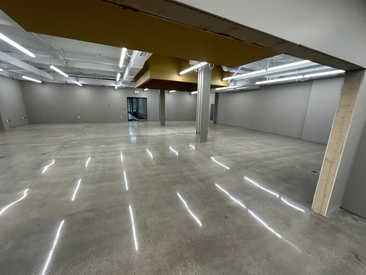 Durable commercial concrete floors providing long-lasting performance for high-traffic business environments in DFW.