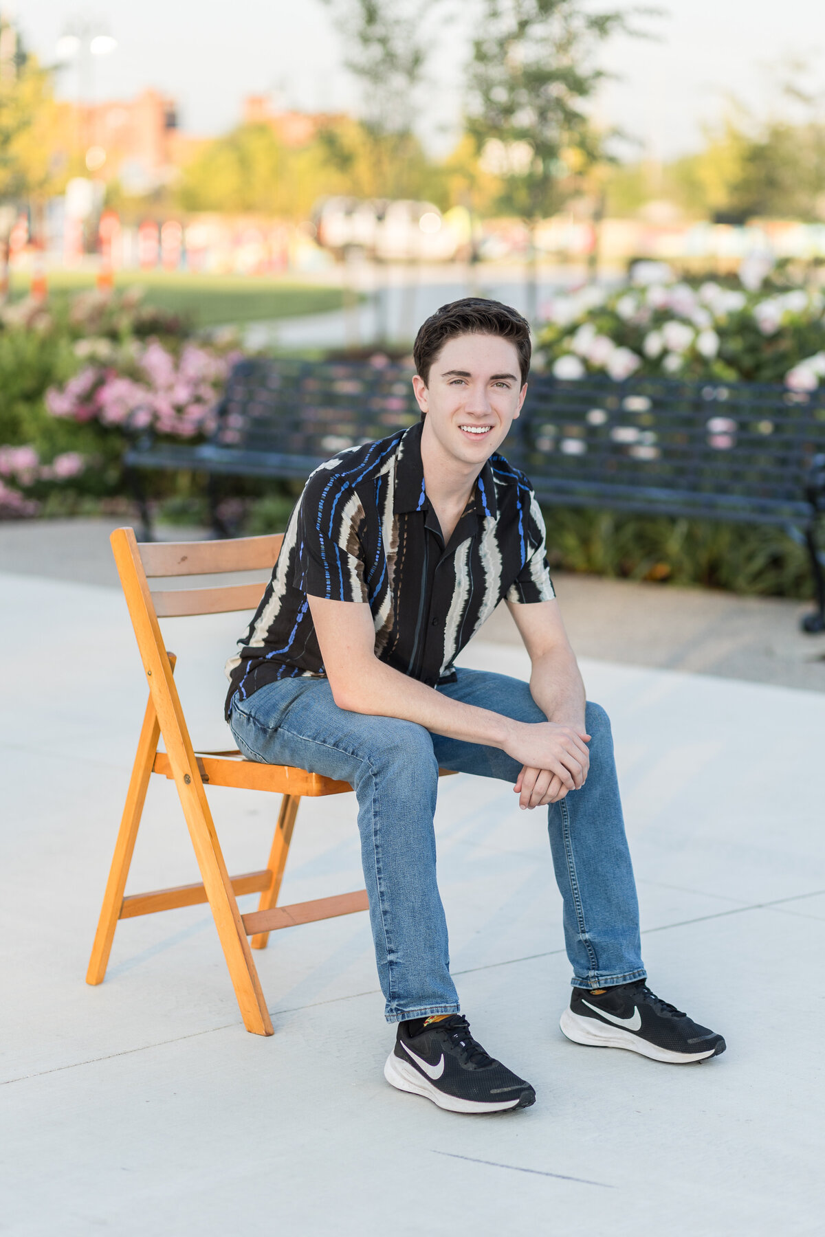 Downtown Detroit Senior Photos by Savvy Shoots Photography