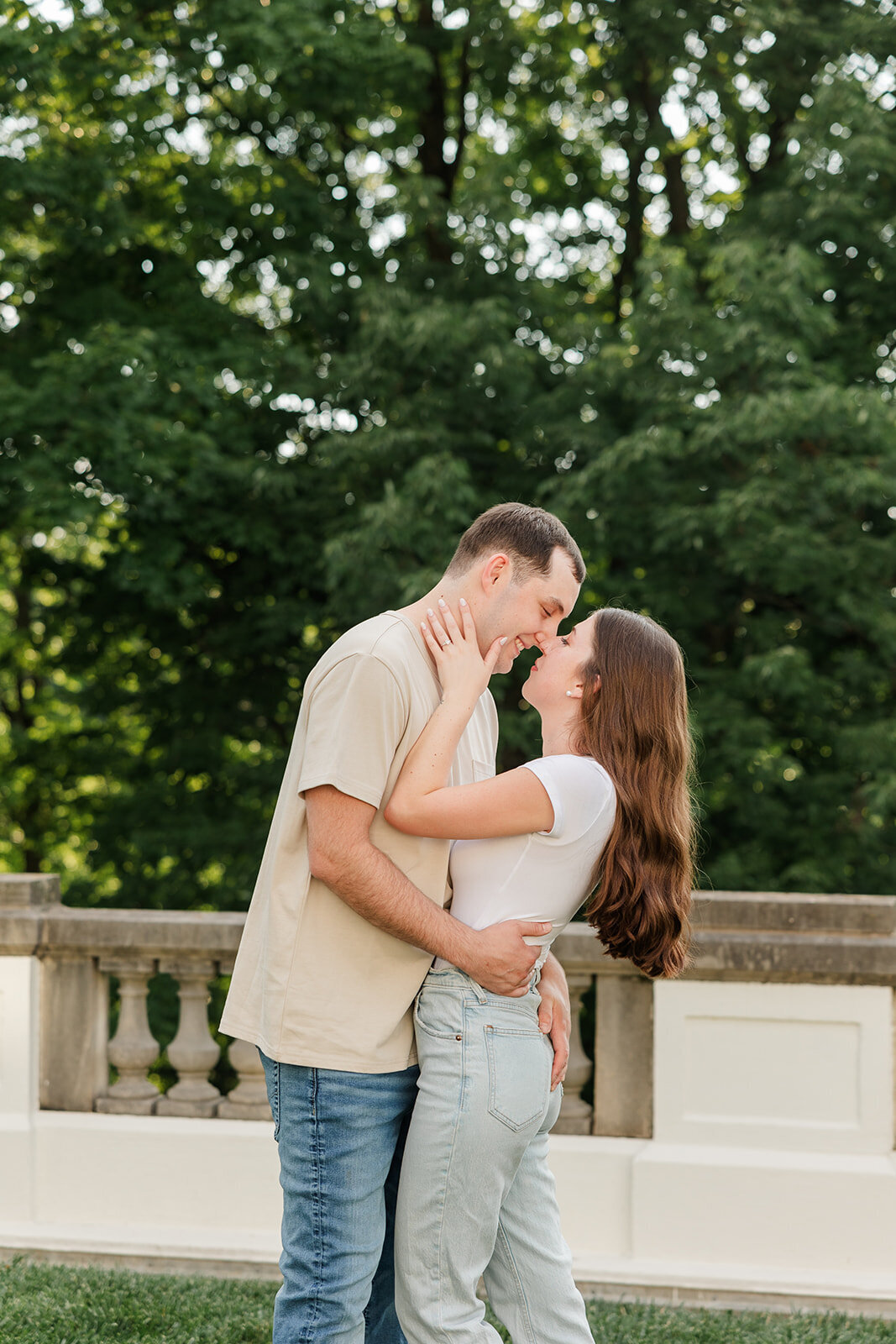 Alexis Fox Photography + Indianapolis + Indiana + Engagement Session + Newfields (23 of 37)