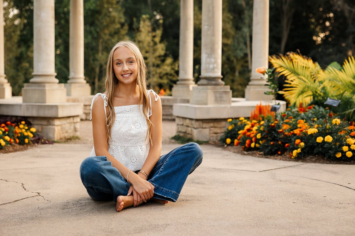 Senior Photos at Green Bay Botanical Gardens_0258