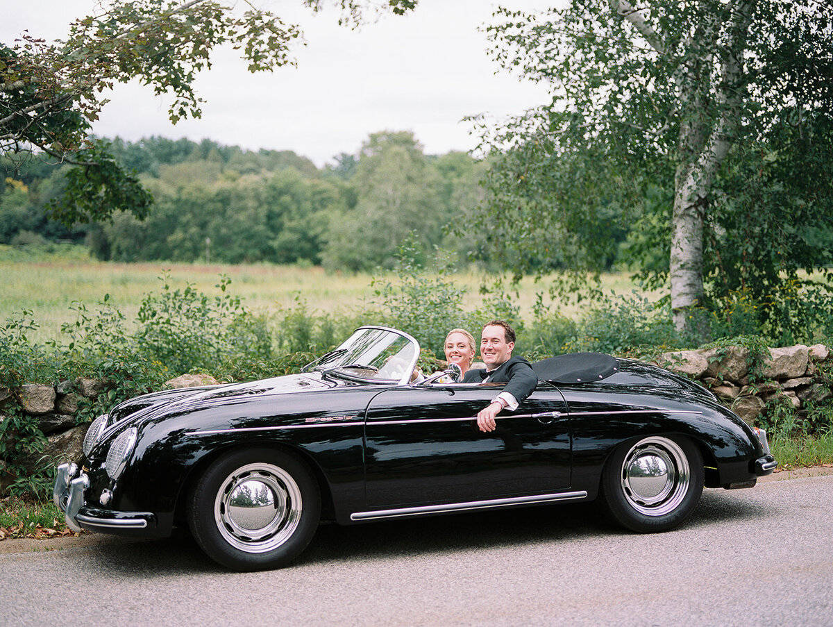 Kate-Murtaugh-Events-Boston-wedding-planner-elopement-microwedding-black-tux-couple-vintage-Porsche