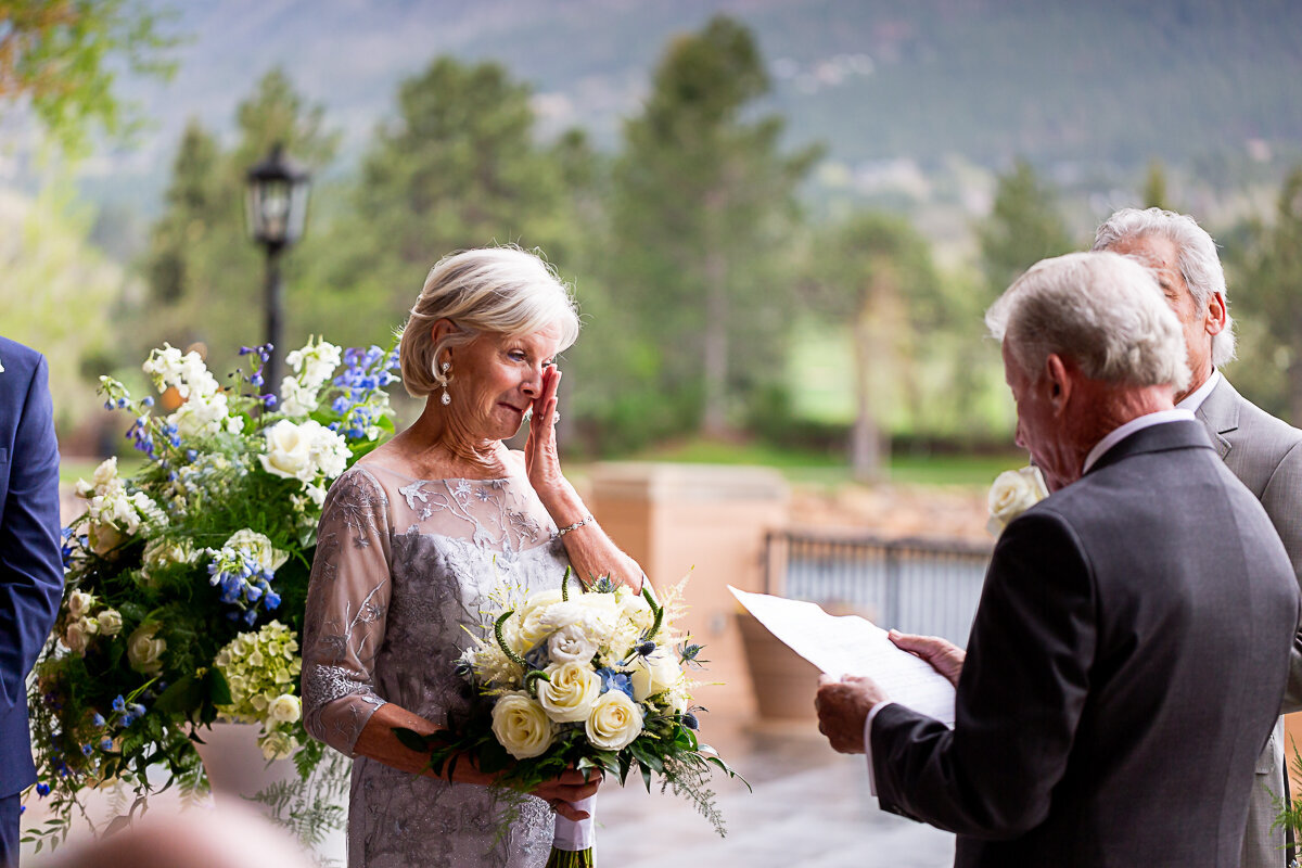 South Terrace Broadmoor Wedding Ceremony