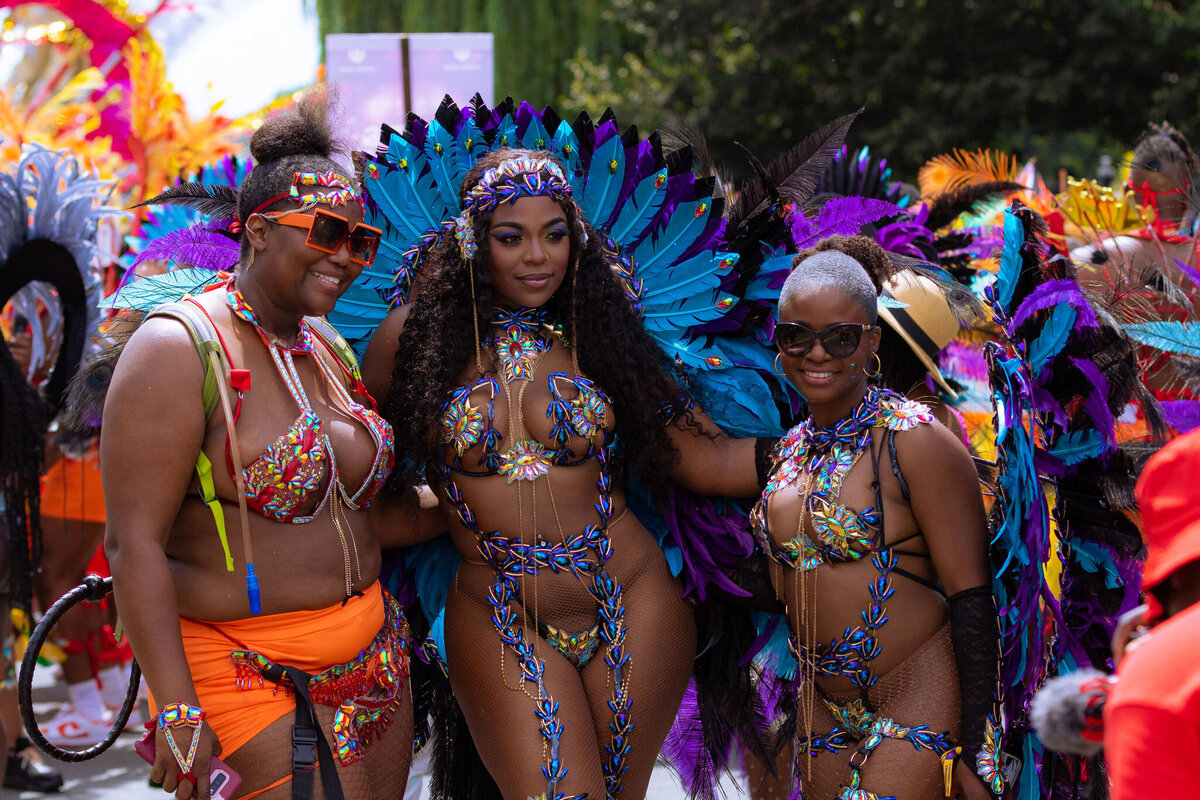 Photos of Masqueraders from Toronto Carnival 2023 - Sunlime Mas Band - Medium Band of The Year 2023-139