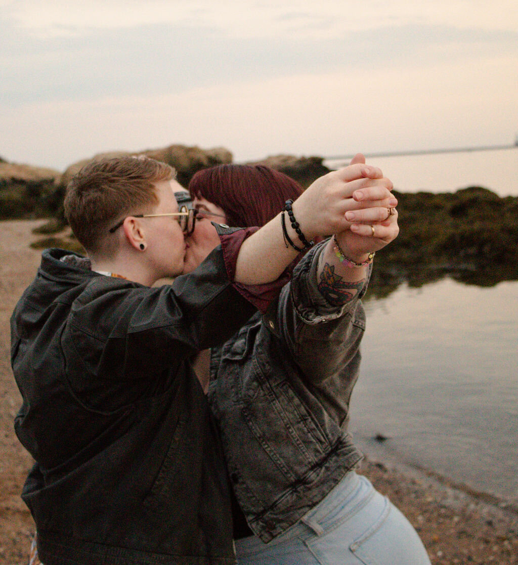 Light House Point Park, Connecticut Engagement Photos