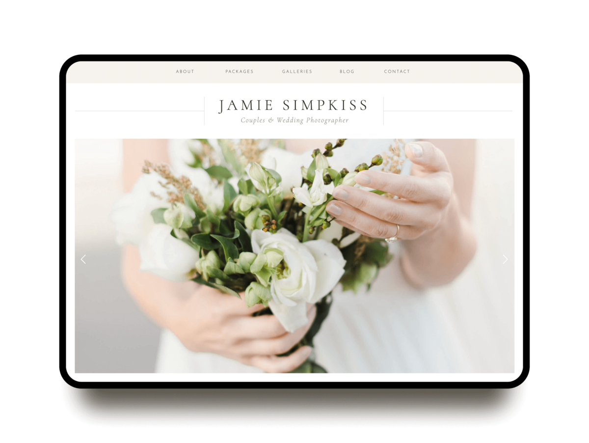 kimberly showit website template for coaches, course creators, and service providers