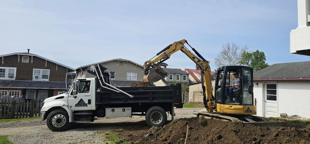 Ament Construction is a trusted company that will help you complete your next excavation or concrete project like a new pool, patio, utility line, and more.