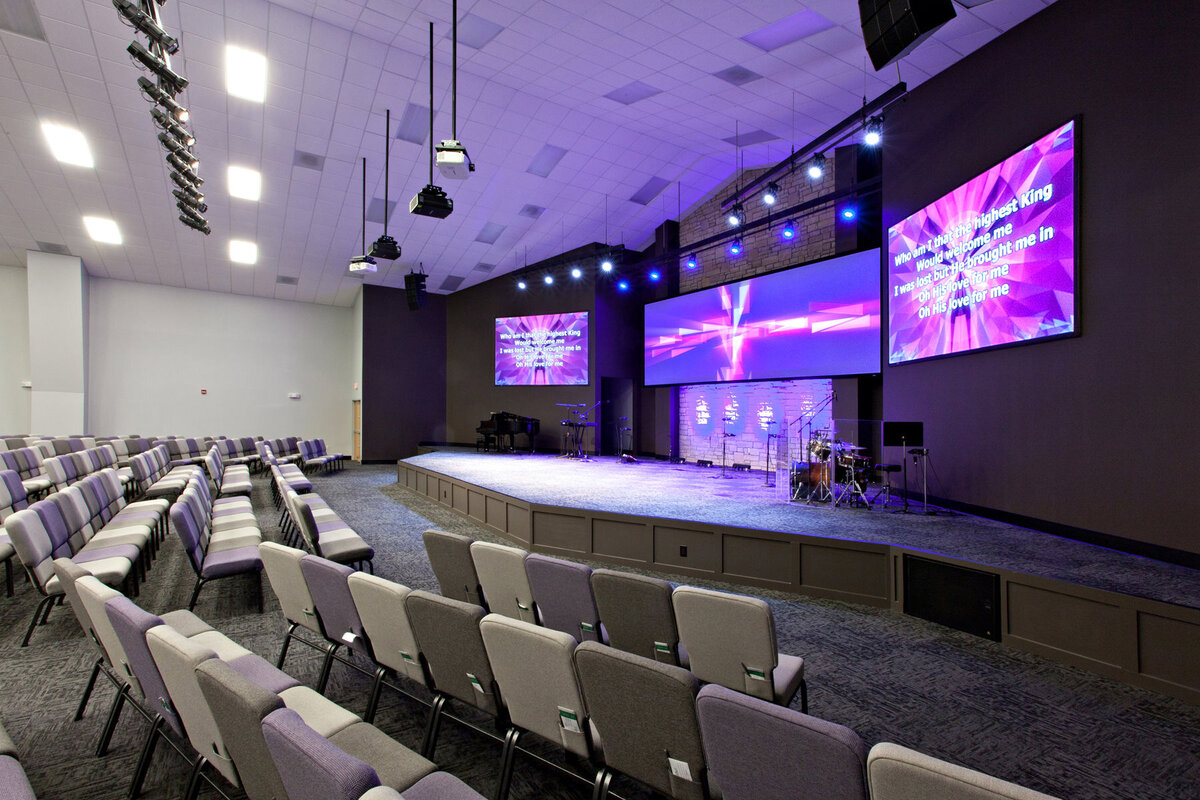 Upward Christian Fellowship facilities built by Cooper Construction - 4