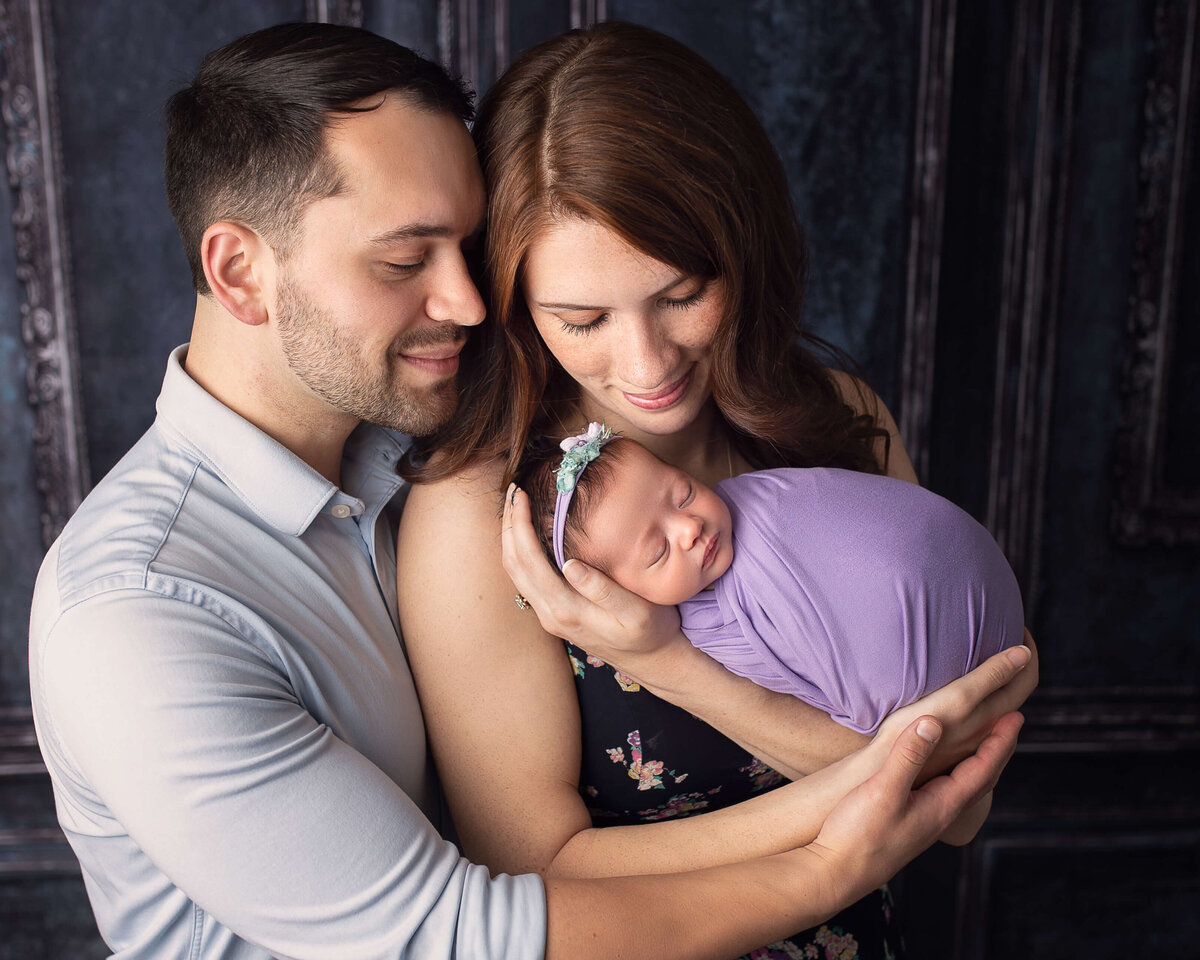 Cleveland Newborn Family Image
