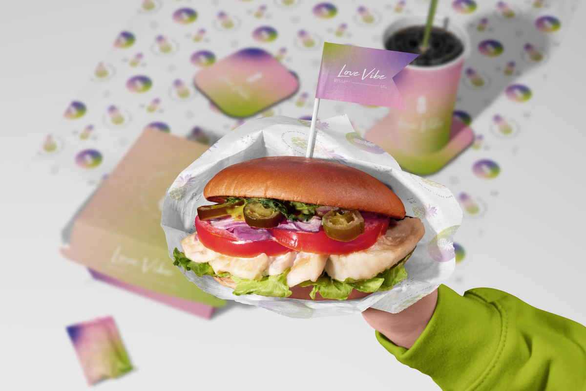 Vegan Burger Bar Branding Mockup by Creatsy® (16) kopie