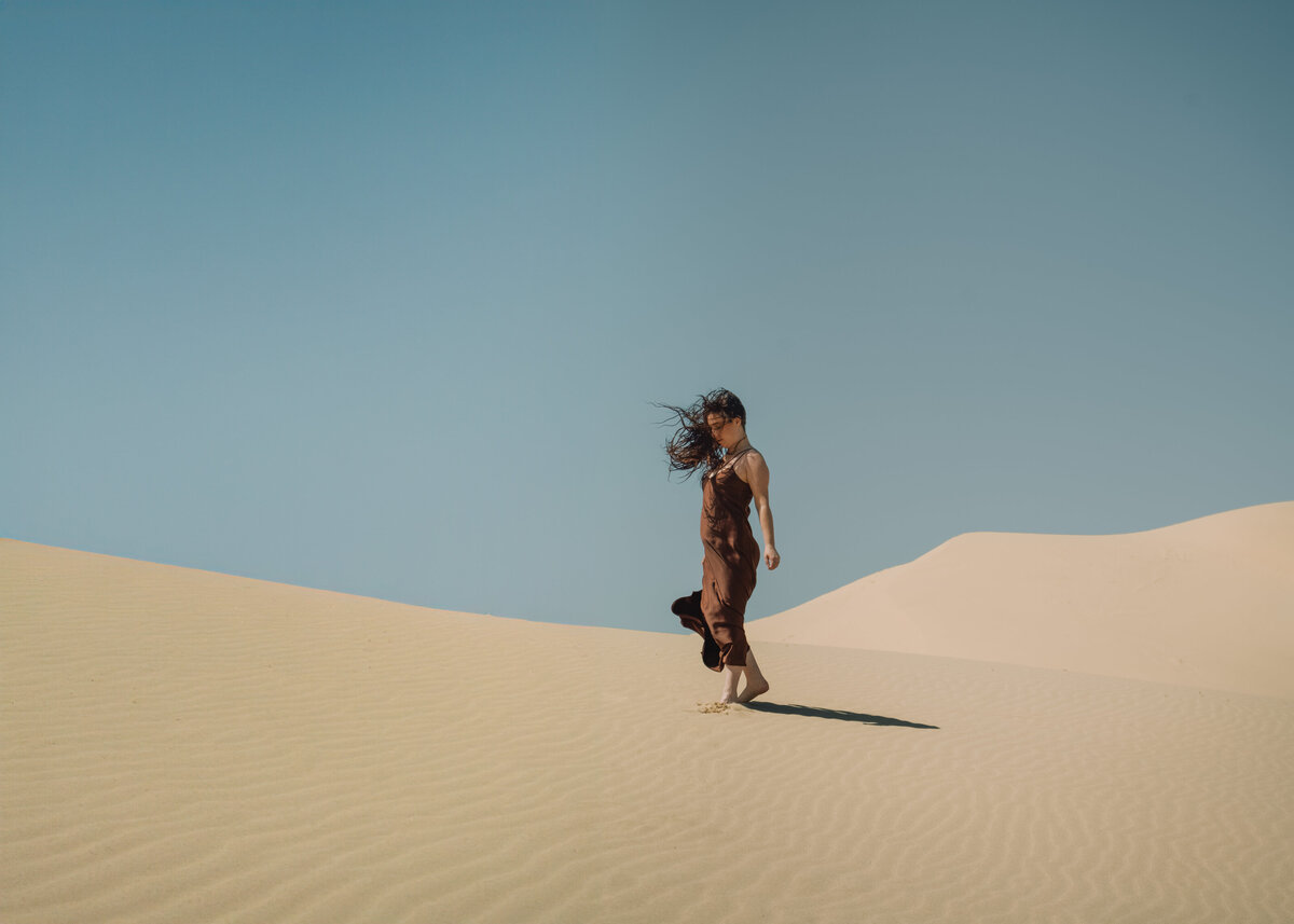 Michelle Away in the Dunes