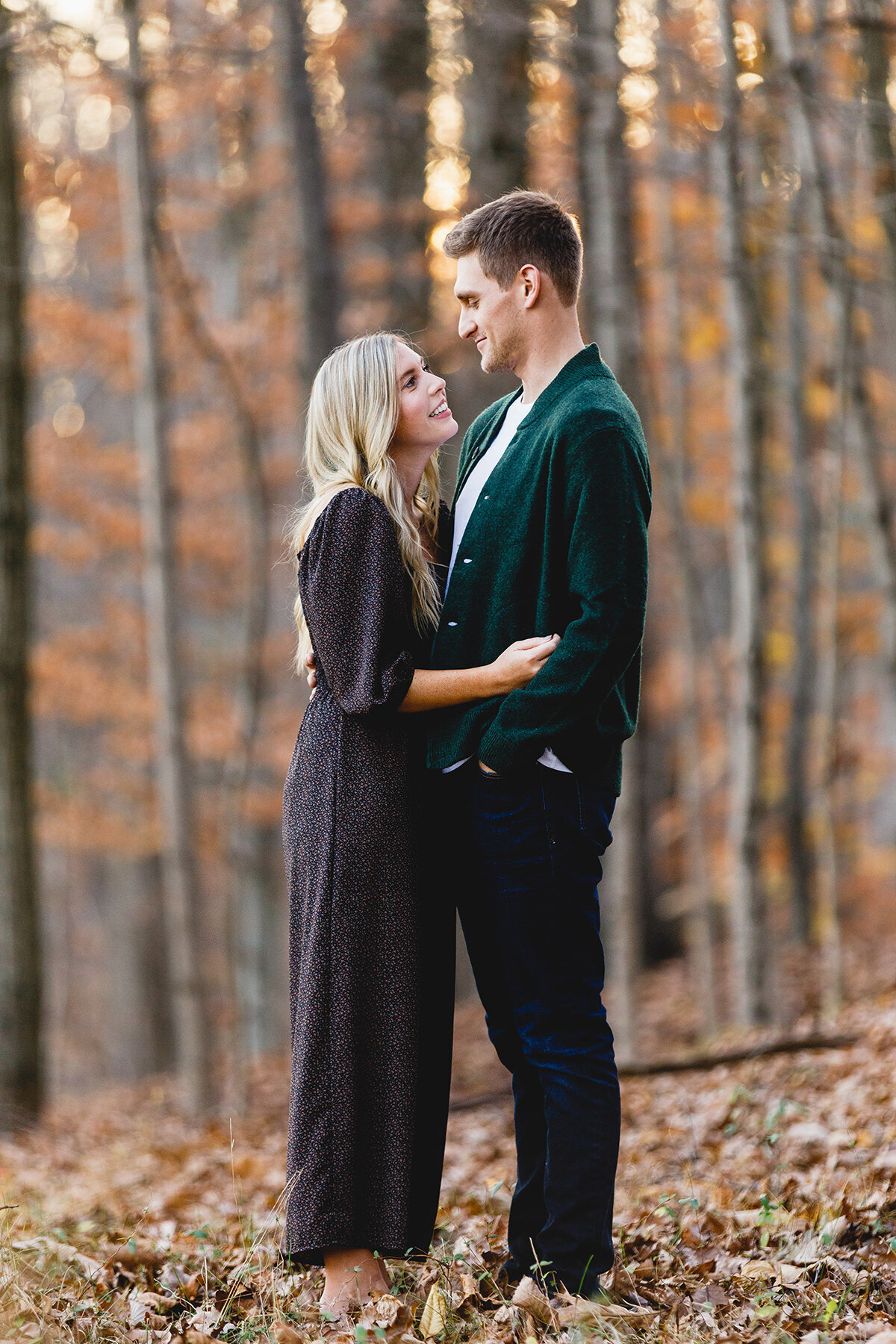 New-Hope-PA-Engagement-Session-Woods-34