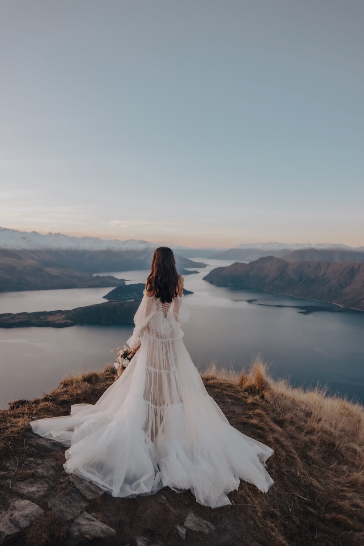 Helicopter Wedding, Coromandel Peak, Wanaka.