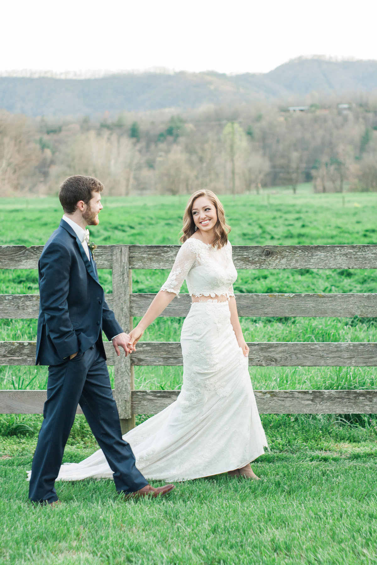 Barn wedding inspiration photographed at Fussell Farm by Boone Photographer Wayfaring Wanderer. Fussell Farm is a gorgeous venue in Millers Creek, NC.