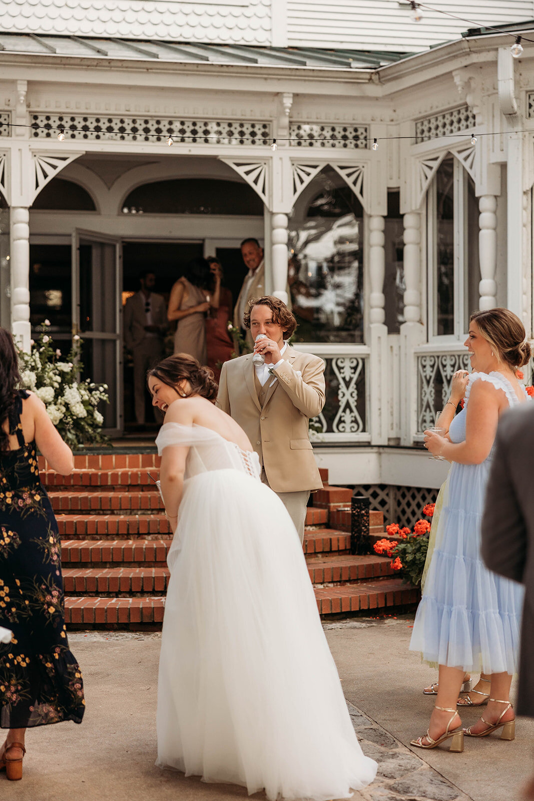 Red Pine Point Indian River Michigan Intimate Wedding Reception K. E. Rogers Photography-25