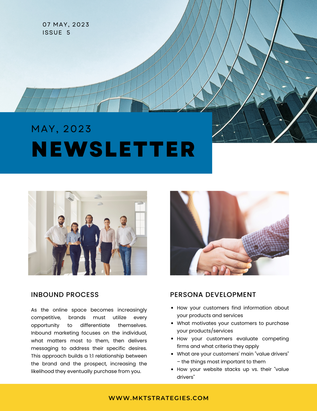 Green Simple Business Company Newsletter